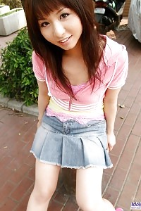 Naughty Asian Hellcat Saki Undressed And Displays Off Her Big Breasts And Nice Ass