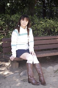 Japanese Hottie Girl Is Gladly Exploring Off Her Terrific Cuppable Ass And Bushy Pussy