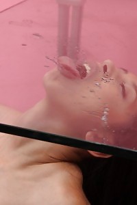 Christy Is On Her Knees Doing What She Does Best, Gobbling Cock And Licking Up Splash