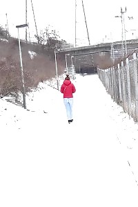 Dafne Melts The Snow With Her Hot Urine