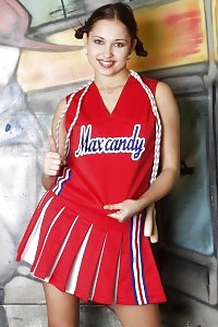 Oversexed Cheerleader Alexa Turned For A Bloody Hot Solo And Rubs Her Trimmed Cunt In This Filthy Porn Tale