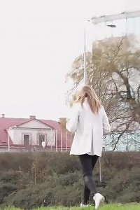 Impressive European Pisses In The Middle Of The City