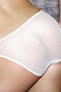 Nubile Girl Likes To Show Her White Seethru Panties